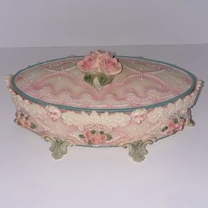 Vintage Musical Jewelry Box